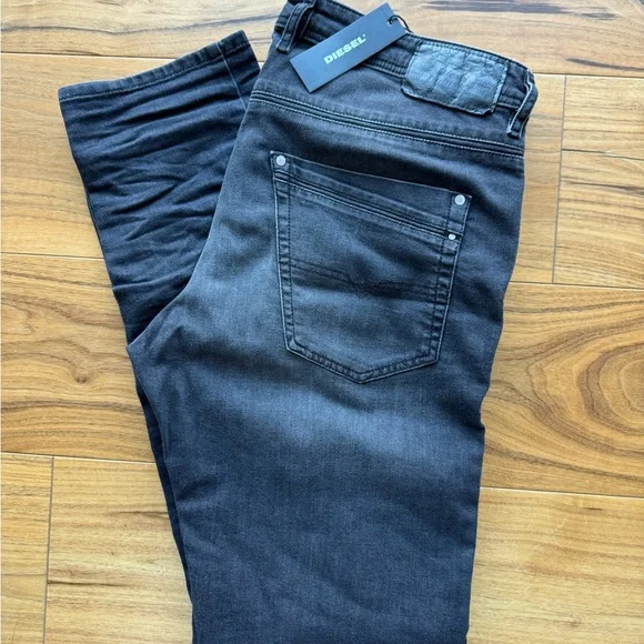 NWT Diesel Industry Krayver R26U6 Faded Gray Jeans W36 L34